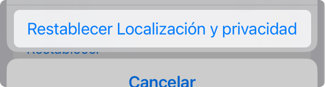 RestablecerUbicaciónPrivacidad